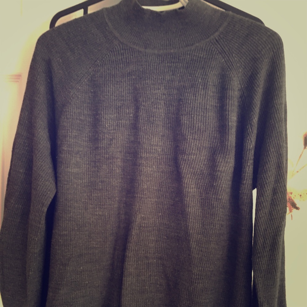 Calvin Klein Mock Neck Light Knit Tunic
